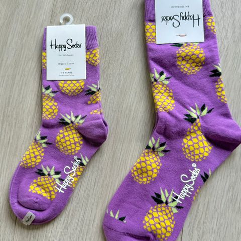 Nye Happy socks til barn og voksen  familiesokker damesokker