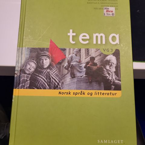 Tema - norsk språk og litteratur