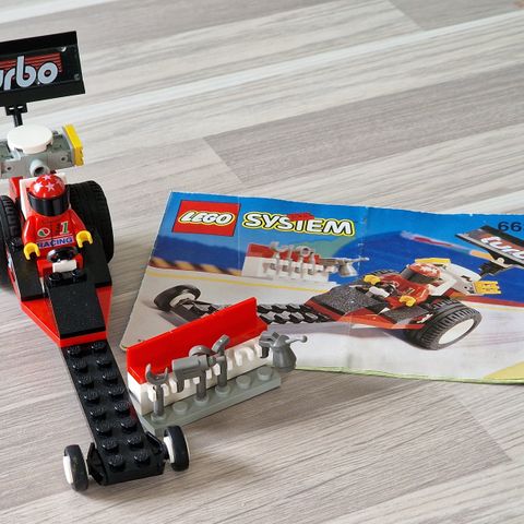 Lego System 6639 Raven Racer med bruksanvisning