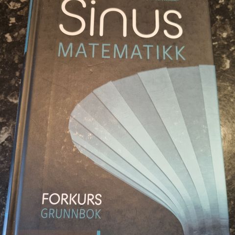 Sinus matematikk bok forkurs grunnbok