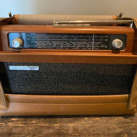 Tandberg transistor radio 1963-64 modell