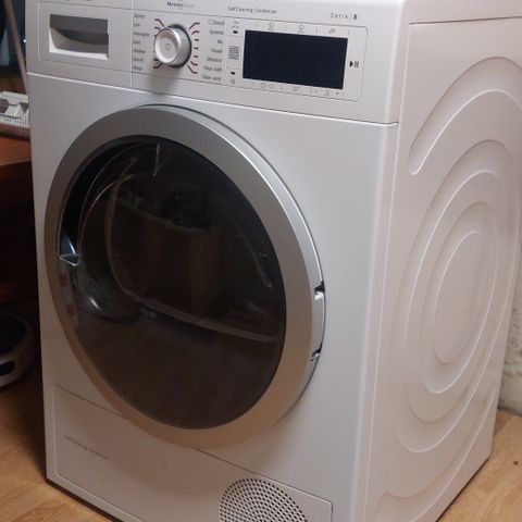 Reservert Bosch Serie 8 Tørketromler