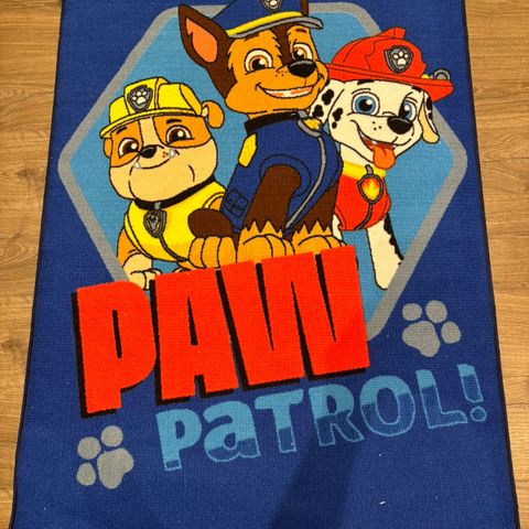 Paw patrol gulvteppe