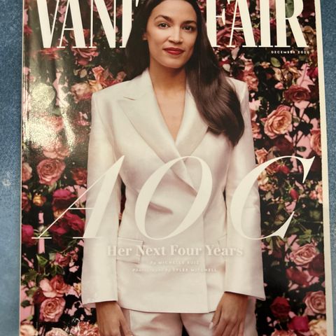 vanity fair med AOC