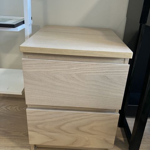 Ikea Malm kommode m/ 2 skuffer RESERVERT