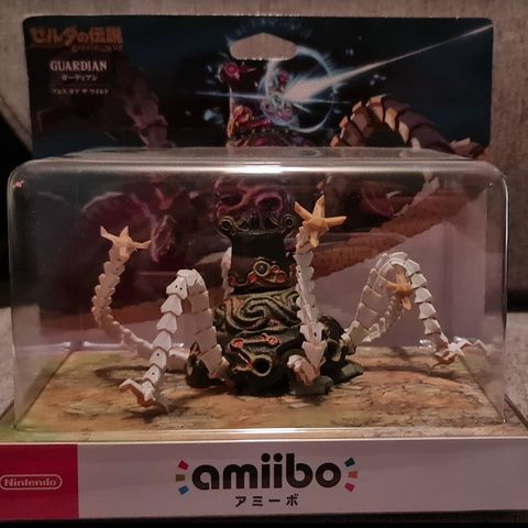 Zelda BotW Guardian amiibo