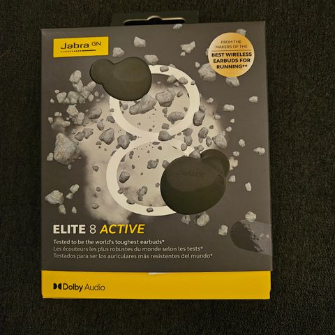 Jabra Elite 8 Active. Ikke brukt, kvittering medfølger