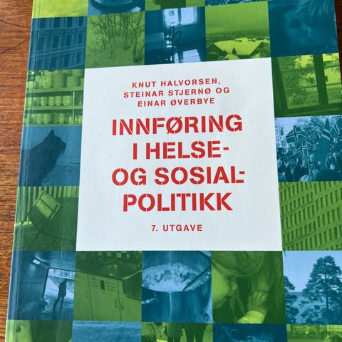 Innføring i helse-og sosialpolitikk