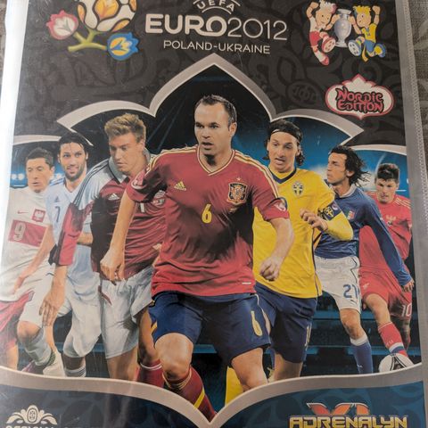 Fotballkort, Euro2012, Match Attax, Fifa 365 og Champions League.