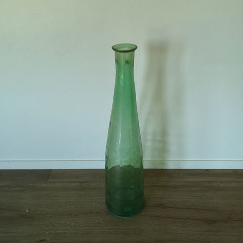 Håndlaget glassvase