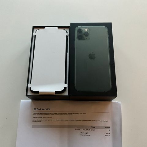 Helt ny iPhone 11 Pro 64gb grønn