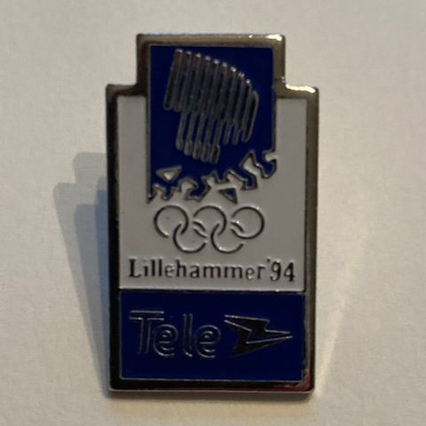 Pin fra Lillehammer OL selges. Tele (televerket)