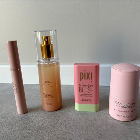 Diverse Makeup - Glød, Pixi, Camilla Pihl