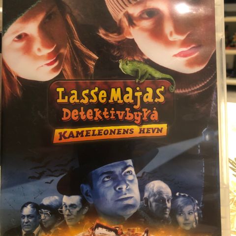 Lassemajas Detektivbyrå - Kameleonens Hevn - Norsk Tekst Dvd