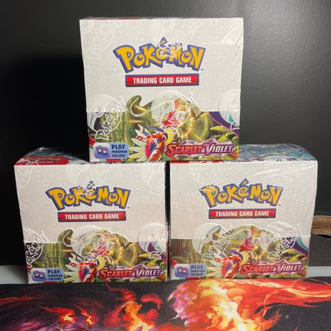 Pokemon: Scarlet/Violet Base Set Booster Boks