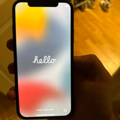 Iphone X 64GB (Sort)