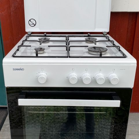 Sunwind Chef 60x60 gasskomfyr