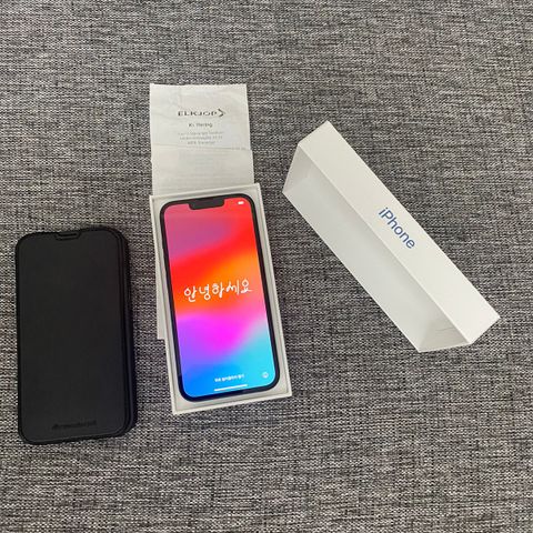 Apple iPhone 14 128 GB, Midnatt ( 3 mnd gammel)