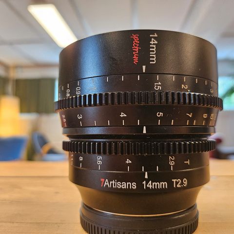 7artisans spectrum 14mm (full frame) , L mount