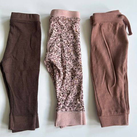 3 stk ullongs/leggings