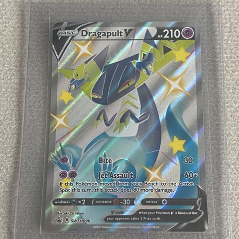 Dragapult V - SWSH096 - SWSH: Sword & Shield Promo Cards (SWSD) Pokemon