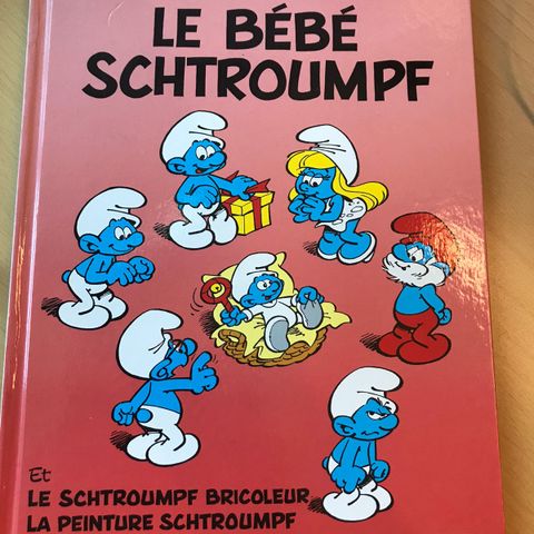 Smurfene på fransk - Les Schtroumps