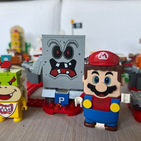 Super Mario LEGO - startsett + tre utvidelser