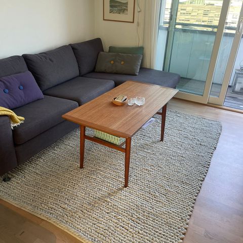 Hjortsvang teppe fra IKEA størrelse 160x230 cm