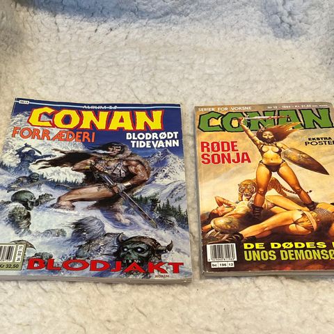 Conan -  tegneserier - 2 stk 1996