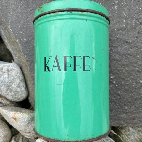 Retro kaffe boks