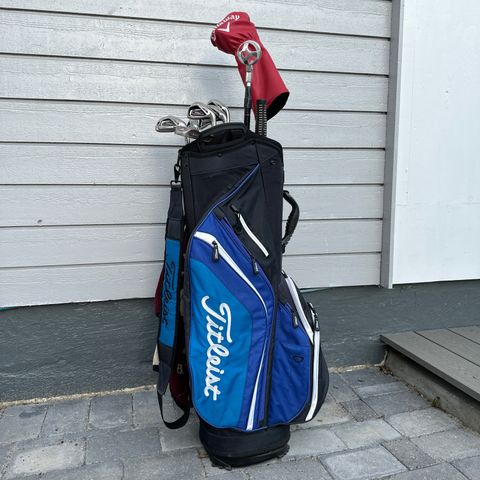 Golfsett med bag