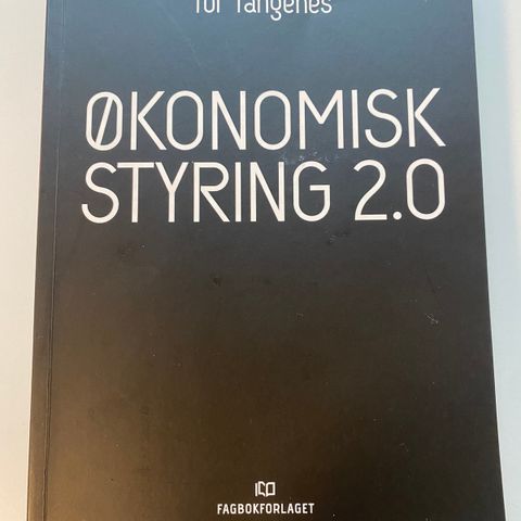 Pensumbok økonomi: Økonomisk styring