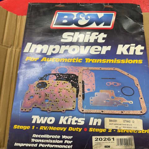 B&M SHIFT IMPROVER KIT - GM TH400 TRANSMISSIONs