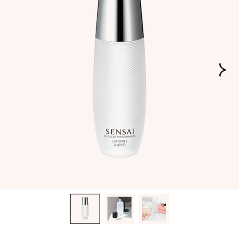 Sensai cellular performance lotion I light