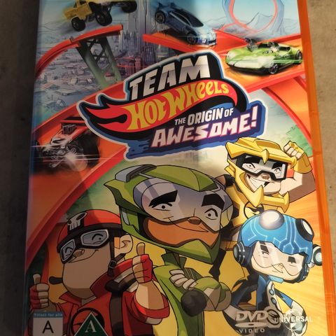 Team Hot Wheels - The Origin of Awesome ( DVD) - 76 kr inkl frakt