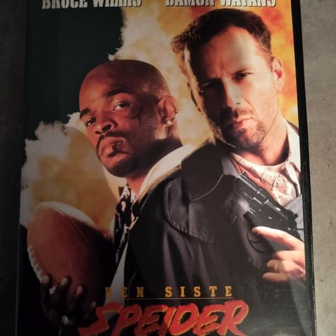 Den siste Speider - The Last Boy Scout ( DVD) 1991 - Bruce Willis - Damon Wayans