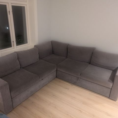 Behagelig hjørnesofa / sovesofa