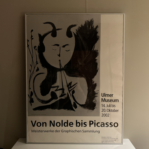 Pablo Picasso Faune Musicien No. 4 kunstplakat 2002 / plakat / trykk