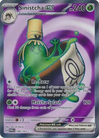 Sinistcha ex - 189/167 - Full Art