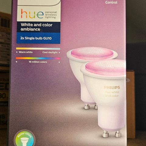 Philips hue gu10 color Ambient 9 stykk