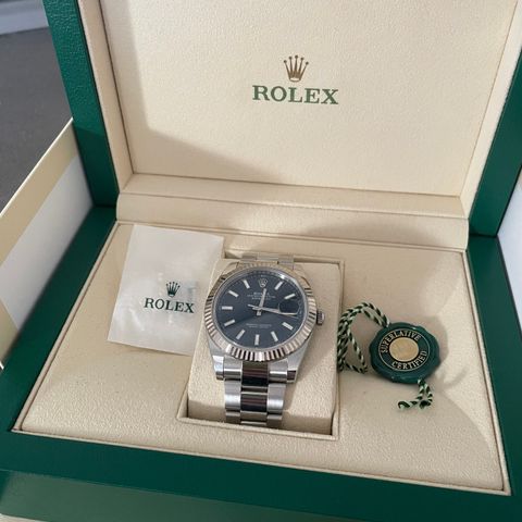 Rolex Datejust 41 ref. 126334 - blå skive