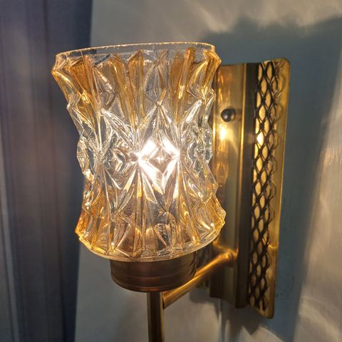 Vintage Vegglampe ~ Fix Lampefabrikk