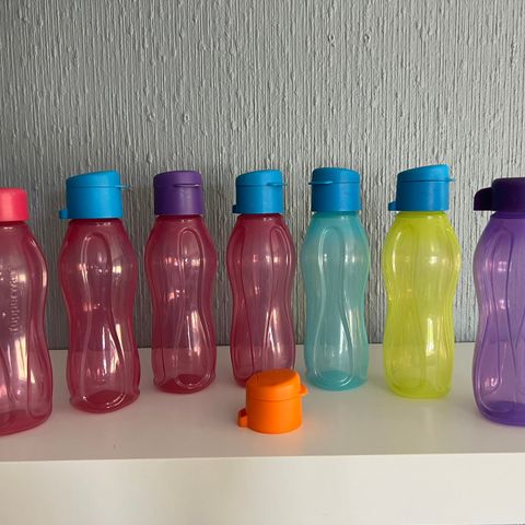 Tupperware små drikkeflasker