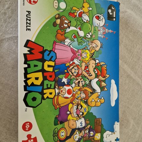 Super Mario puslespill kr 50