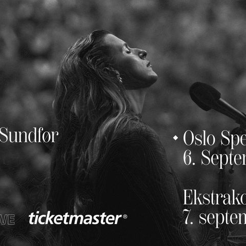 Susanne Sundfør 07.09.24 — 2x sitteplasser