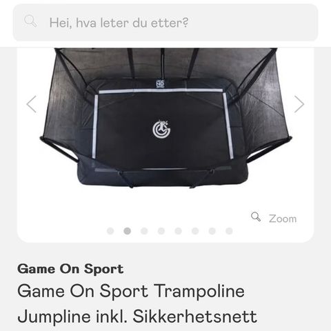 Rektangulær trampoline