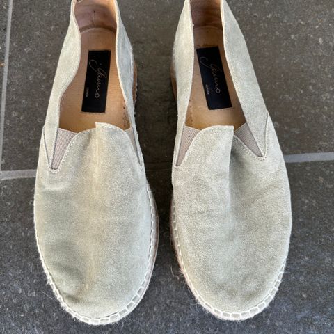 Lekre Gaimo espadrillo lys grønn