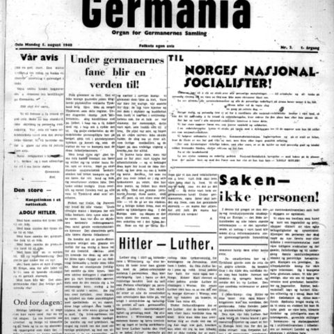 Germania avis nr 2 fra 1940