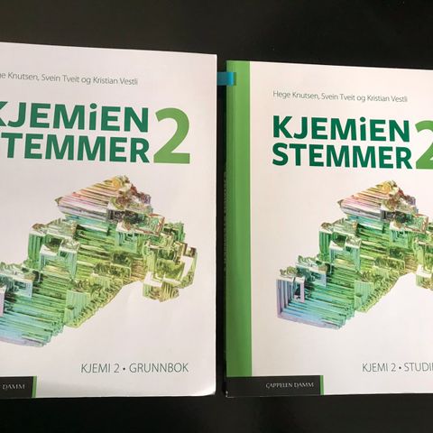 Kjemien stemmer 2 , grunnbok og studiebok reservert