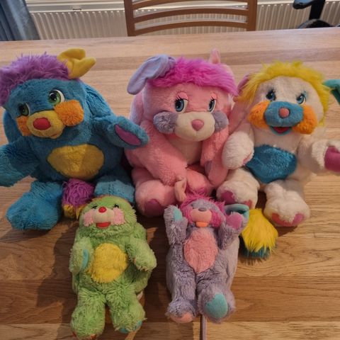 Vintage - Retro Popples fra 80-tallet - Gi bud